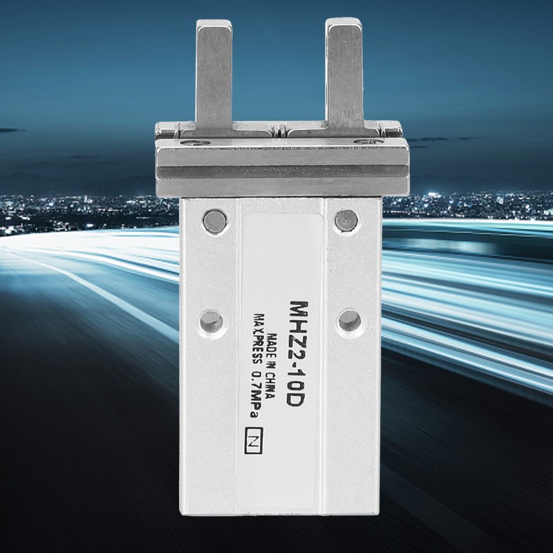 MHZ2-10D Parallel Air Gripper Pneumatic Finger Cylinder 10mm Bore Double/Single