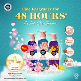 Good Virtues Co.(GVC) Micellar Perfumed Shower Cream ( 650ml ), ( 550ml Refill )