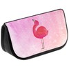 Mr. & Mrs. Panda Flamingo Proud Cosmetic Bag, Purple, Hand