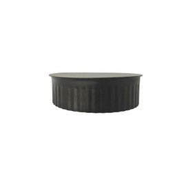 lrnyso Metal corrugate Flue Cover Cap，Indoor Chimney Pipe Cap，Round Chimney Stove Pipe Plug，Stove Pipe Cap BM00151 6 inch Fireplace Chimney Pipe 24Gauge