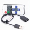 MASUNN DC5-24V 11 Keys Mini USB RF Wireless Dimmer Remote
