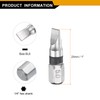 sourcing map 10pcs Slotted Screwdriver Bit SL5 1/4" Hex Shank