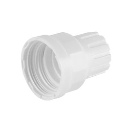 Laroal 4 Radiator Caps White Plastic Radiator Caps White Plastic Radiator Caps for Underfloor Heating Manifold Short Handwheel Switches