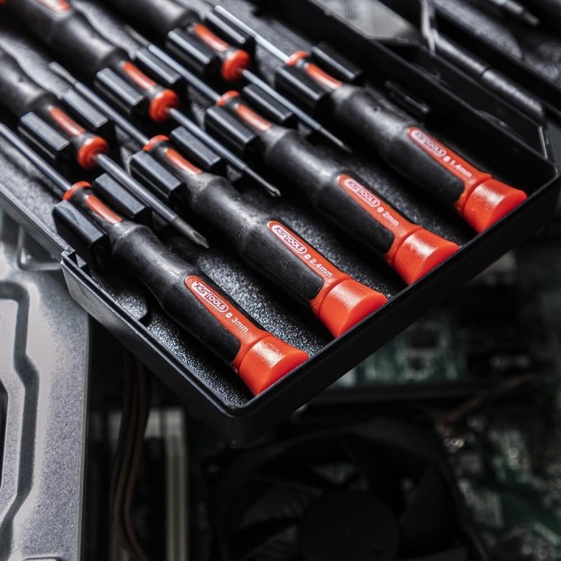 KS Tools 500.7170 Precision screwdriver set, 14pcs