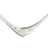 BANDEL Cross Necklace, white