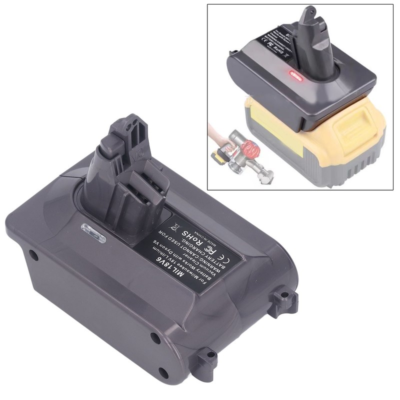 Lithium Battery to Vacuum Cleaner Adapter for M18 18V to