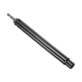 CoCud Extra Long Hollow Socket, 13mm Size 200mm Length 1/4" Hex Shank, 6-Point Quick-Change Deep Well Power Nut Driver - (Applications: for Long Threaded Rod/Bolts)