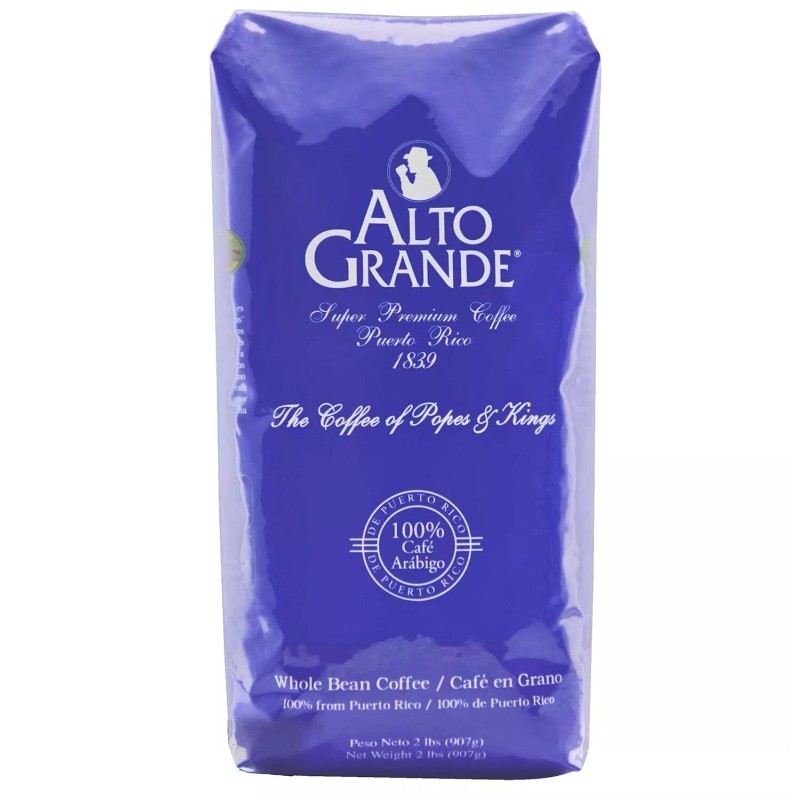 Alto Grande Coffee Whole Bean Premium Arabica Single Origin Puerto