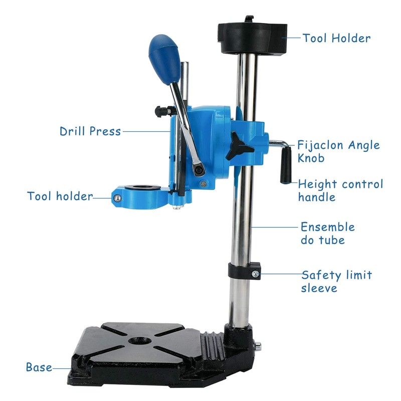 Electric Power Drill Press Stand Table Drill Workbench Repair Tools