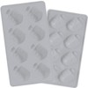 Hanukkah Silicone Ice Cube Mold Tray, Dreidel and Menorah Molds,