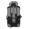 Children Safety Seat Simple Car Portable Seat Foldable Adjustable Strap
