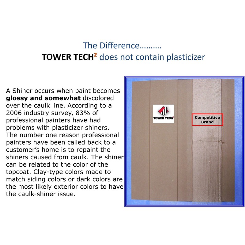 Tower Sealants TS-00215 10.1 fl-Ounce Tower Tech 2 Acrylic Urethane