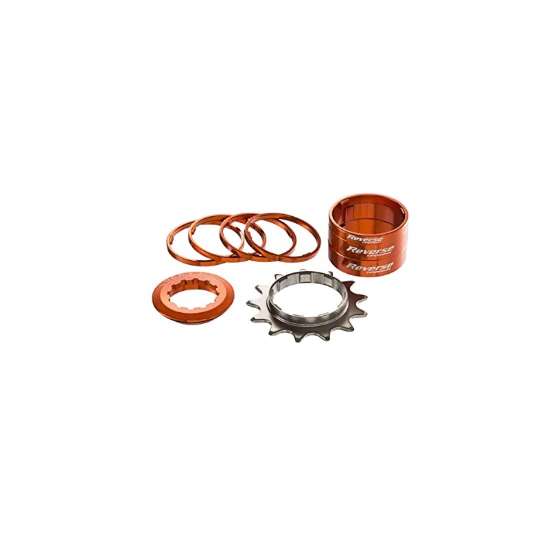Reverse Single Speed Conversion Kit 13 Teeth Orange