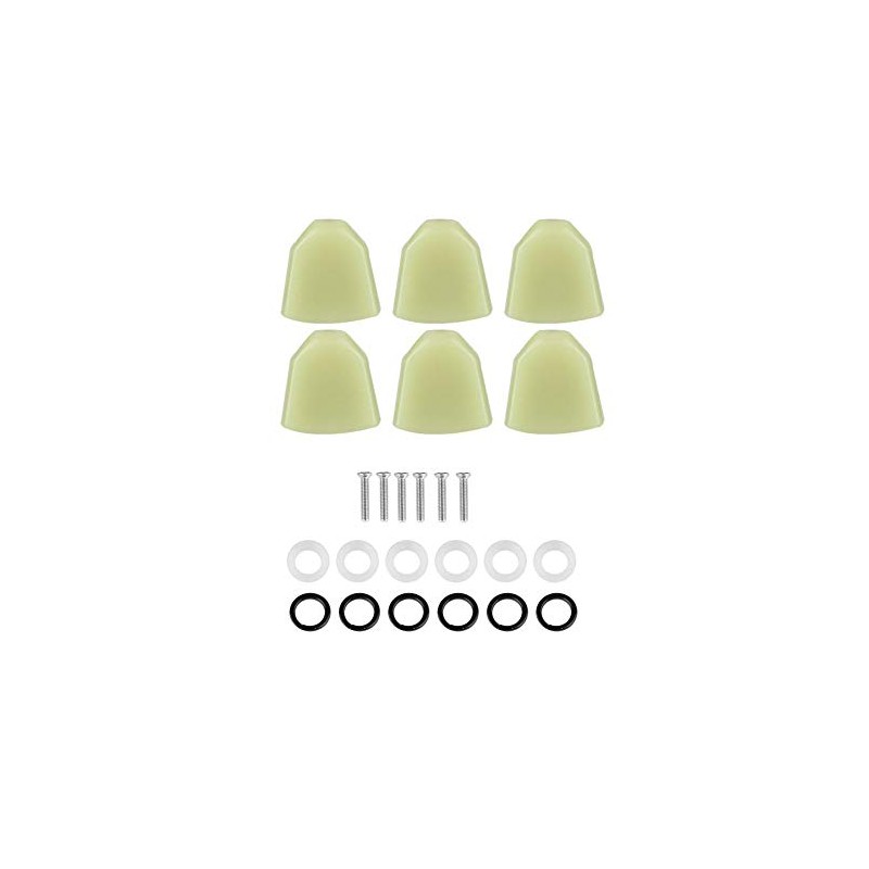 Vbestlife Guitar Tuning Pegs, 6 PCS/Set Guitar Machine Head Knobs,
