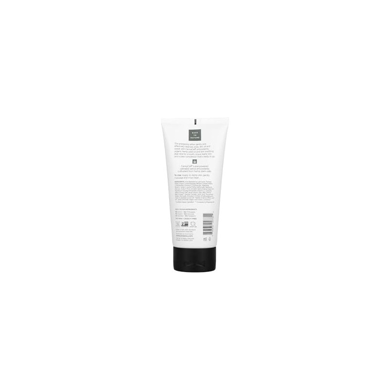 Andalou Naturals Men Refreshing Face Wash with CannaCell, 6 Ounces