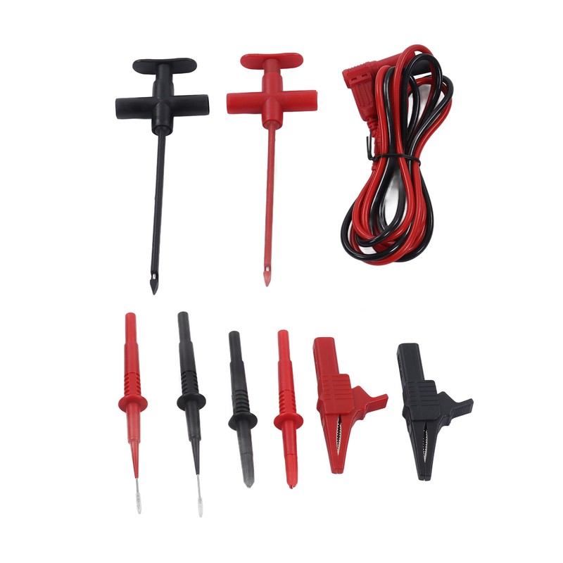 Test Lead Set Brass Tips PVC PA Test Line Multimeter