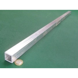 Unbranded 6063 T52 Aluminum Square Tube 1.00" Square x 1/8" Wall x 36" Long