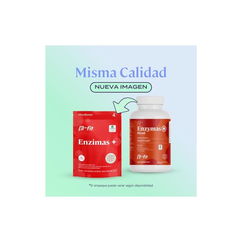 B-FIT B Enzymas Blend - Enzimas Digestivas Digezyme