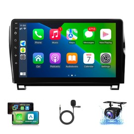 Naifay Android Car Radio for Toyota Tundra 2007-2013 Toyota Sequoia 2008-2018 Stereo, 10.1inch IPS Touch Screen for Toyota Tundra Car Stereo with Carplay Android Auto Bluetooth GPS WiFi FM