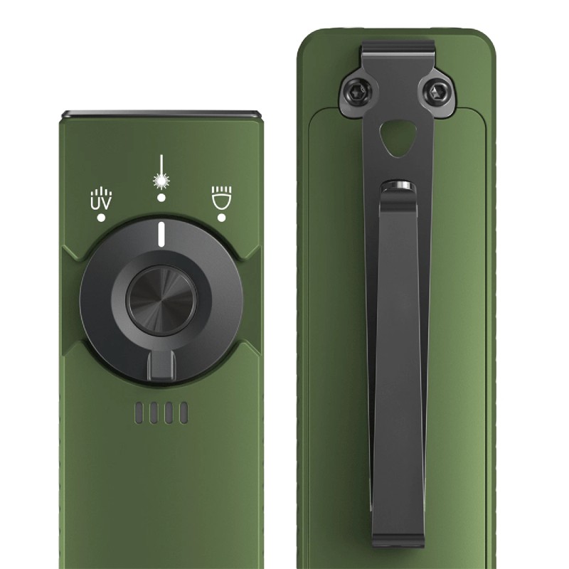 Olight Arkfeld Pro EDC Flashlight 1300LM with Green Beam, UV