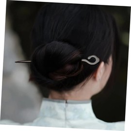 OHPHCALL Wooden Hair Stick Vintage Hair Chopstick Accessory Elegant Hanfu Headpiece
