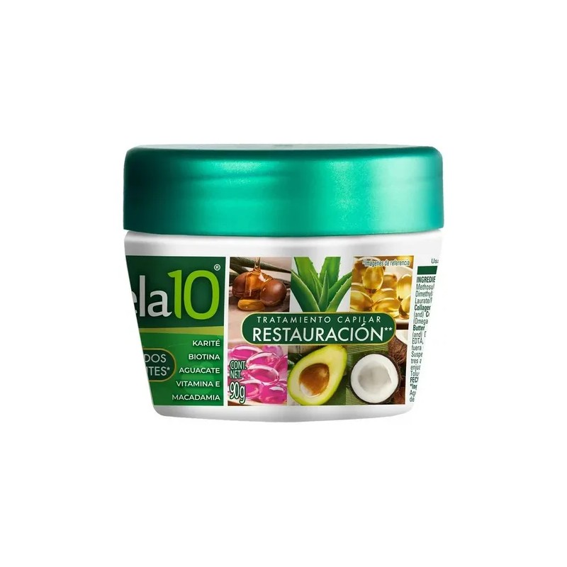 Tratamiento Capilar Nutribela10 Restauración Pomo De 90 Gr