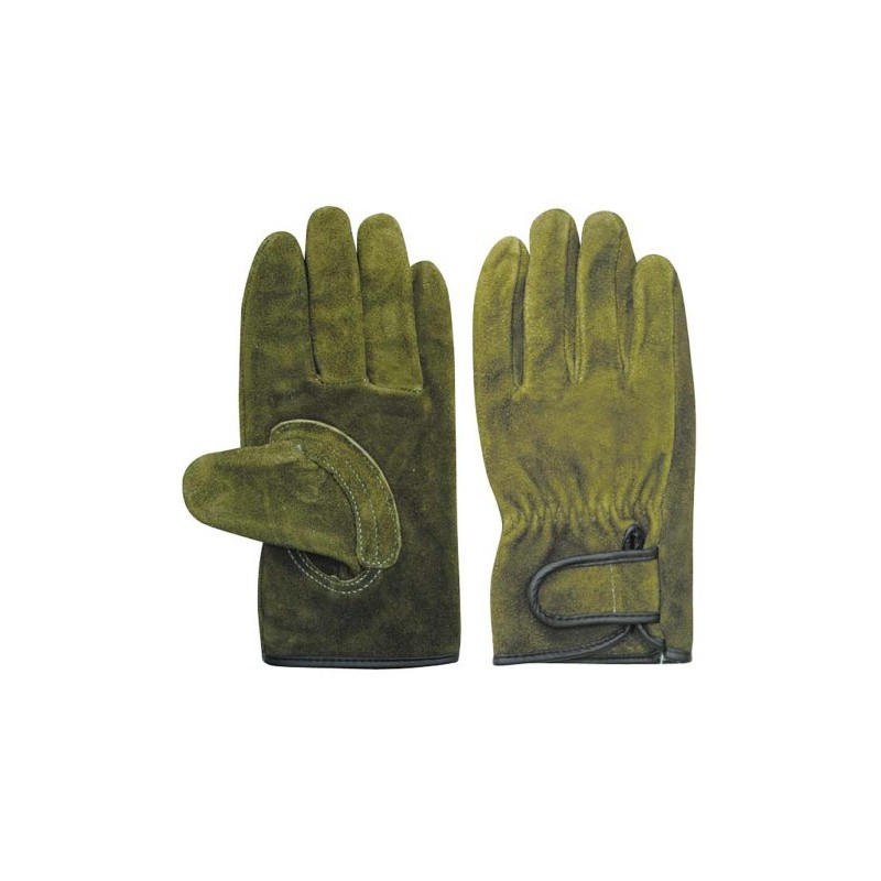 Uniworld Cotton Magic Gloves in Cow Bed Olive M Size