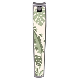 PLIC BEAUTY Nail Clippers Pedicure Ferns - Natural Design - Stainless Steel - Careful Workmanship