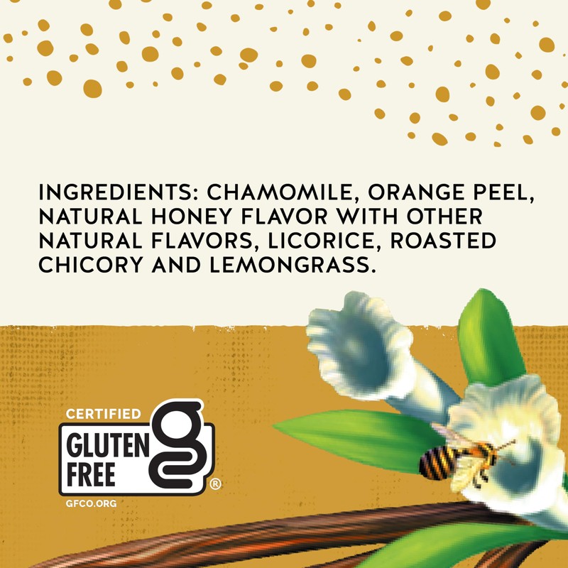 Celestial Seasonings Chamomile Tea Bags - Honey Vanilla Herbal Tea,