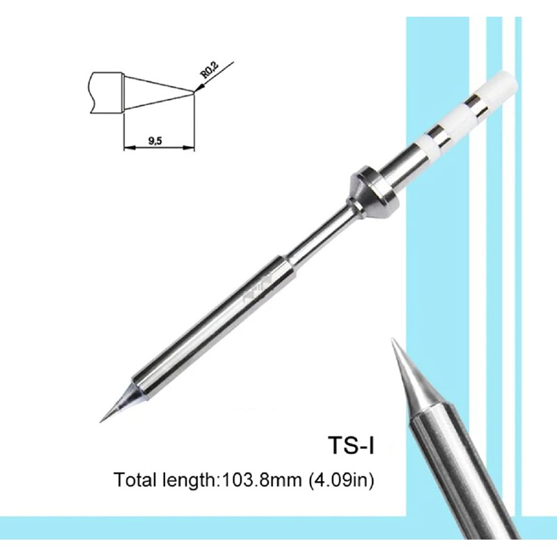 MASUNN Original Replacement Solder Tip For TS100 Digital LCD Soldering