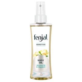 Fenjal Sensitive Body Oil, 145ml, Almond Oil, Healthy-Looking Glow