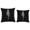 Common Plecostomus Sucker Fish Keeper Throw Pillow