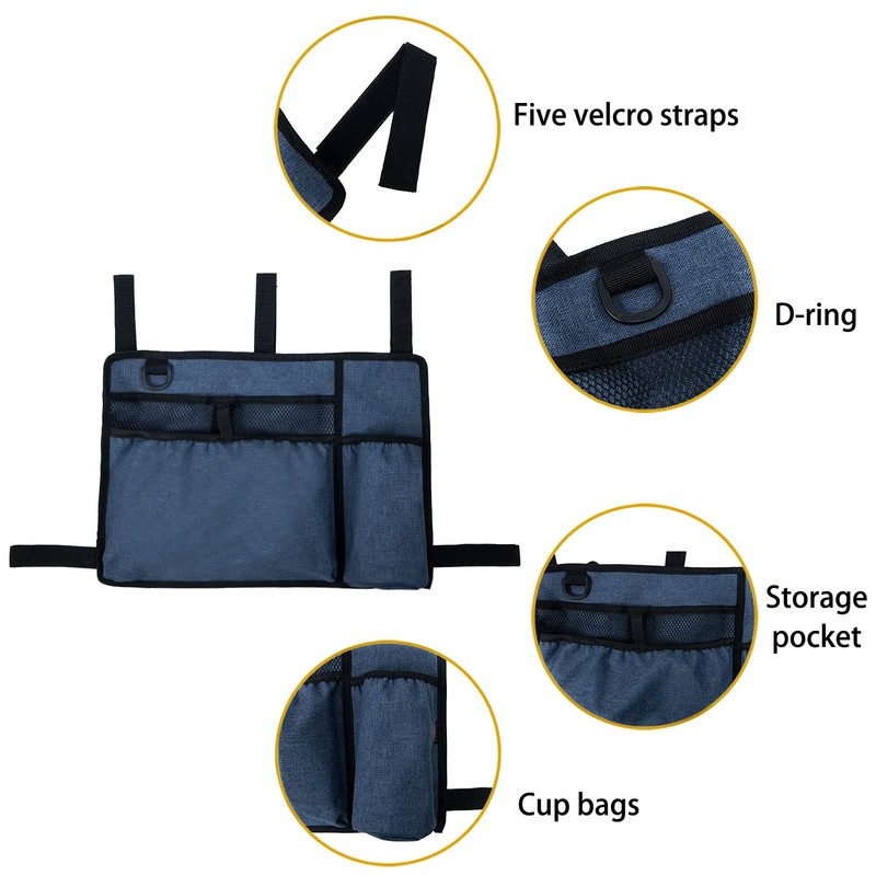 Caroo Walker Bag Basket with Cup Holder Suit for Adult
