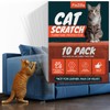 FixZilla Anti Cat Scratch Furniture Protector, 10-Pack Couch Protector from