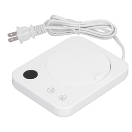 Coffee Warmer White 3 Heating Modes Timing Function Smart Insulation Base for Ceramic Glass MetalUS Plug 110V