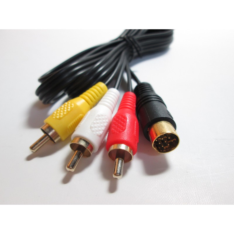 Sega Saturn Cable (SS) SEGA SATURN AV Cable ◆Gold Plated