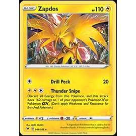 Zapdos - 048/185 - Holo Rare