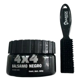 Cera Balsamo Pinta Canas, Barba Y Bigote 4x4 + Cepillo 100g