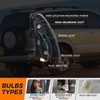 LED Tail lights Compatible with 2003-2009 LEXUS GX470 Toyota Land
