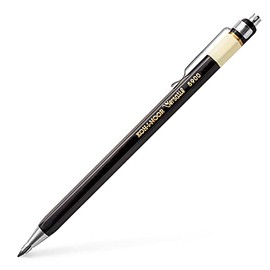 Koh-I-Noor : Mechanical Clutch Pencil Leadholder for 2mm Leads 5900 Black