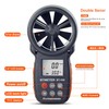 BTMETER BT-100 Handheld Anemometer, Digital Wind Speed CFM Meter Gauge