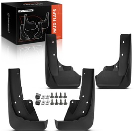 A-Premium Set of 4PCS Mud Flaps Splash Guards Mudguards Mudflaps with Hardware Kits Accessory Compatible with Nissan Pathfinder 2024, Front and Rear (Driver & Passenger Side)