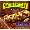 Nature Valley Fruit and Nut Trail Mix Chewy Granola Bars, 6 Count Box (Pack of 4)