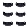 OKKO Billiard Pool Table Rubber Gulley Boots, Set of 6