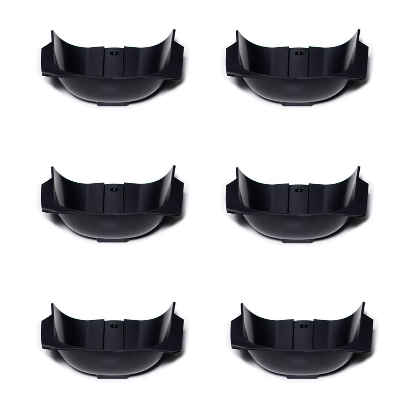 OKKO Billiard Pool Table Rubber Gulley Boots, Set of 6