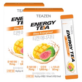 Teazen Energy Tea, 10 servings, 5g, 2 sets / 티젠 에너지티, 10회분, 5g, 2세트