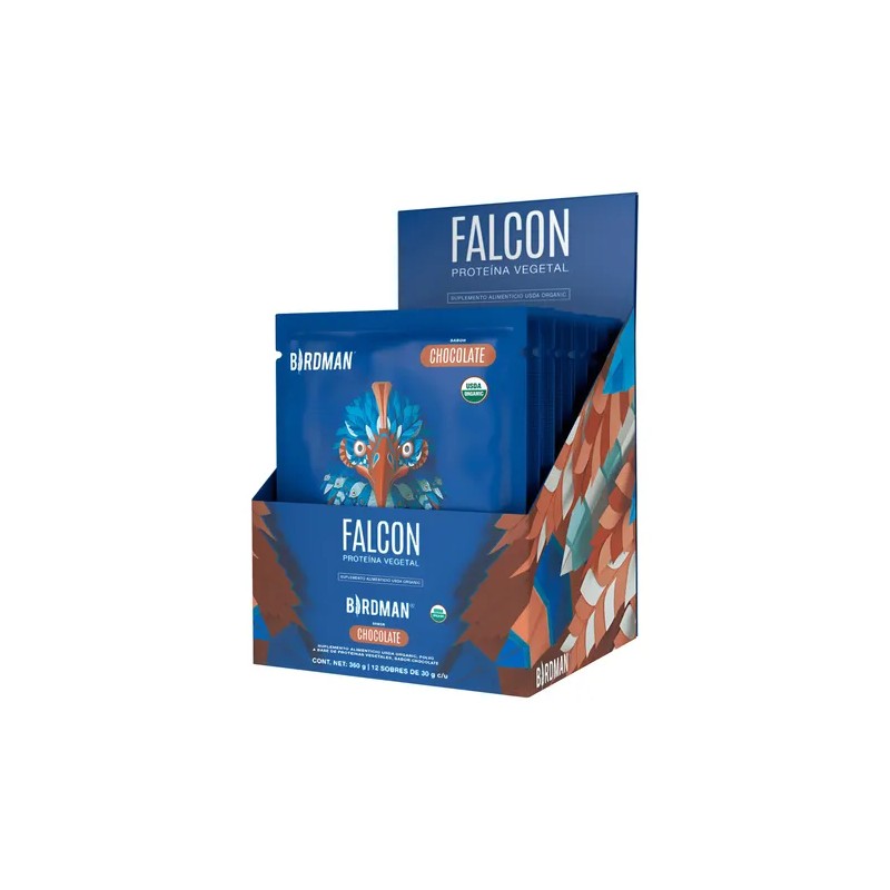 Birdman Proteína Vegetal Falcon Multipack 12 Sobres 30g Cu