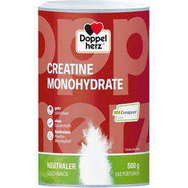 Doppelherz Creatine Monohydrate - High Purity Creatine with Creapure Quality 500 g