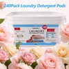 240 Pack Laundry Detergent Pods- 5-in-1 Stain Remover Laundry Soap