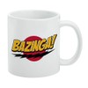 The Big Bang Theory Sheldon Bazinga White Mug